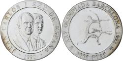 World Coins - Coin, Spain, Juan Carlos I, 2000 Pesetas, 1990, , Silver, KM:861