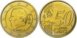 World Coins - Belgium, Albert II, 50 Centimes, 2008, Brussels, Nordic gold,