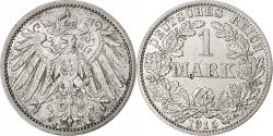 World Coins - GERMANY - EMPIRE, Wilhelm II, Mark, 1915, Berlin, Silver, , KM:14