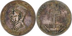 World Coins - France, Medal, Commémoration du Mémorial du Général de Gaulle, 1972, Silver