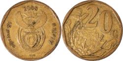 World Coins - Coin, South Africa, 20 Cents, 2008