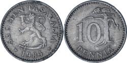 World Coins - Finland, 10 Pennia, 1984
