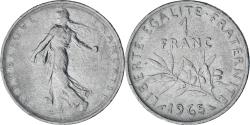 World Coins - Coin, France, Semeuse, Franc, 1965, Paris, , Nickel, KM:925.1