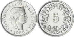 World Coins - Coin, Switzerland, 5 Rappen, 1966