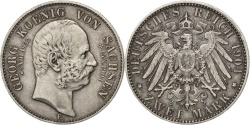 World Coins - GERMAN STATES, 2 Mark, 1904, Muldenhutten, KM #1261, , Silver, 28,...