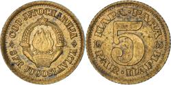 World Coins - Coin, Yugoslavia, 5 Para, 1965
