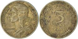 World Coins - Coin, France, 5 Centimes, 1977