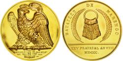 World Coins - France, Medal, Napoleon Ier , Bataille de Marengo, Denon, Restrike, , Gilt