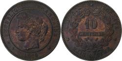 World Coins - France, 10 Centimes, Cérès, 1896, Paris, Bronze,