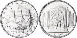 World Coins - Coin, San Marino, 100 Lire, 1976, Rome, FDC, , Steel, KM:57