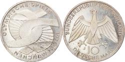 World Coins - Coin, GERMANY - FEDERAL REPUBLIC, 10 Mark, 1972, Hambourg, BE,