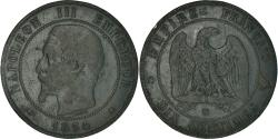 World Coins - Coin, France, Napoleon III, Napoléon III, 10 Centimes, 1854, Strasbourg