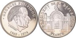 World Coins - France, Medal, French Fifth Republic, Les Présidents de la République, Georges