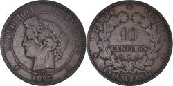 World Coins - Coin, France, Cérès, 10 Centimes, 1897, Paris, , Bronze, KM:815.1