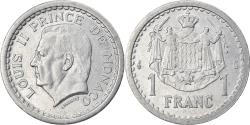 World Coins - Coin, Monaco, 1 Franc, Undated (1943), , Aluminum, Gadoury:MC131