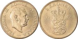 World Coins - Coin, Denmark, Frederik IX, 2 Kroner, 1949, Copenhagen,