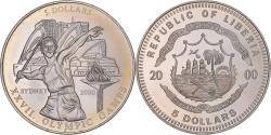 World Coins - Coin, Liberia, XVIII Olympic GamesSydney, 5 Dollars, 2000, , Copper-nickel