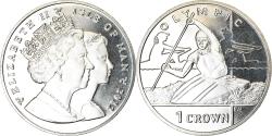 World Coins - Coin, Isle of Man, Crown, 2012, Pobjoy Mint, J.O de Londres - Kayak,