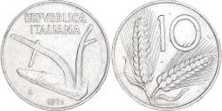 World Coins - Coin, Italy, 10 Lire, 1971, Rome, , Aluminum