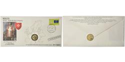 World Coins - Malta, 2 Euro, 2008, Enveloppe philatélique numismatique, , Bi-Metallic