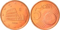 World Coins - Italy, 5 Euro Cent, 2006, Rome, , Copper Plated Steel, KM:212