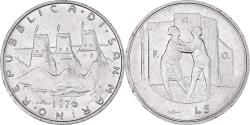 World Coins - Coin, San Marino, 5 Lire, 1976, Rome, FDC, , Aluminum, KM:53