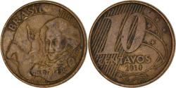 World Coins - Coin, Brazil, 10 Centavos, 2010
