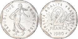 World Coins - Coin, France, Semeuse, 2 Francs, 1980, , Nickel, KM:942.1, Gadoury:547