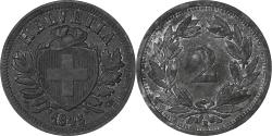 World Coins - Switzerland, 2 Rappen, 1945, Bern, Zinc, , KM:4.2b