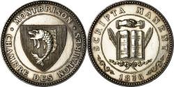 World Coins - France, Token, Notaires de l'Arrondissement de Montbrison, 1876, , Silver