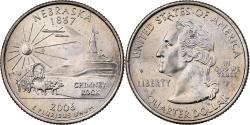 Us Coins - United States, Quarter, Quarter Dollar, 2006, U.S. Mint, Nebraska 1867