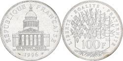 World Coins - France, 100 Francs, Panthéon, 1996, MDP, Silver, , Gadoury:898