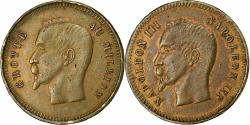 World Coins - France, Token, Napoléon III, Jeu, La Grotte au Million, Brass,