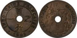 World Coins - French Indochina, 1 Centième, 1901, Paris, Bronze,