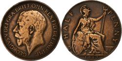 World Coins - Great Britain, George V, 1/2 Penny, 1913, Bronze, , KM:809