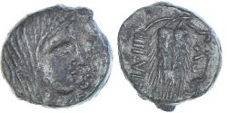 Ancient Coins - Coin, Lucania, Semis, 90-45 BC, Poseidonia, , Bronze, HN Italy:1242