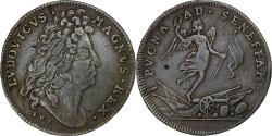 World Coins - France, Token, Louis XIV, Bataille de Seneffe, n.d., Copper,