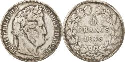 World Coins - Coin, France, Louis-Philippe, 5 Francs, 1843, Rouen, , Silver