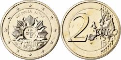World Coins - Latvia, 2 Euro, Fantaisy coinage .Dorée, 2019, Goldine,