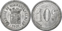 World Coins - France, Chambre de Commerce d'Elbeuf, 10 Centimes, 1921, , Aluminium