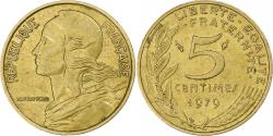 World Coins - France, 5 Centimes, Marianne, 1979, Pessac, Aluminum-Bronze,