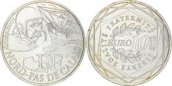 World Coins - France, 10 Euro, Nord-Pas de Calais, 2012, Paris, , Silver, KM:1880