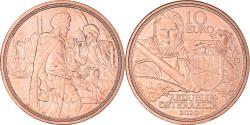 World Coins - Austria, 10 Euro, Mit Kettenhemd und Schwert, 2020, Vienna, , Copper