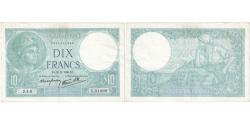World Coins - France, 10 Francs, Minerve, 1940, X.81969, EF(40-45), Fayette:07.24, KM:84