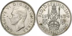 World Coins - Great Britain, George VI, Shilling, 1945, Silver, , KM:854