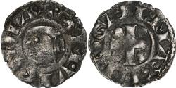 World Coins - Archbishopric of Vienne, Denier, ca. 1200-1250, Vienne, Billon,