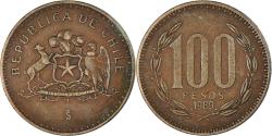 World Coins - Coin, Chile, 100 Pesos, 1989
