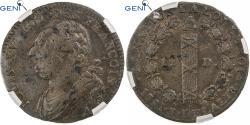 World Coins - France, Louis XVI, 12 deniers François, 1791, Paris, Bronze, GENI,