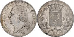 World Coins - France, Louis XVIII, 5 Francs, 1822, Lille, Silver, , Gadoury:614