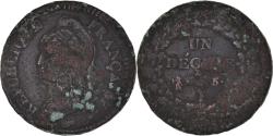 World Coins - Coin, France, Decime, AN 5, Limoges, , Bronze, Gadoury:187